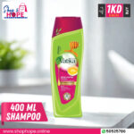Vatika Repair & Restore Honey & Egg Shampoo, nourishing for damaged hair, 400 ml bottle