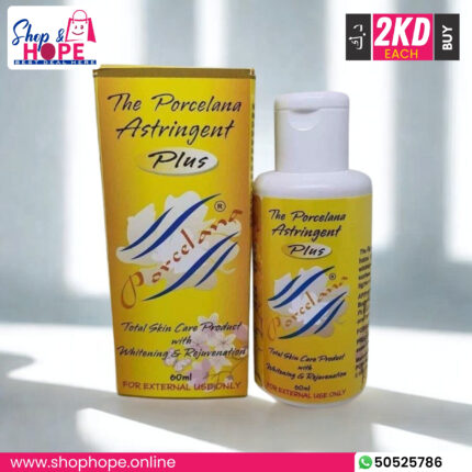 Porcelana Astringent Plus skin whitening and rejuvenation toner—60ml